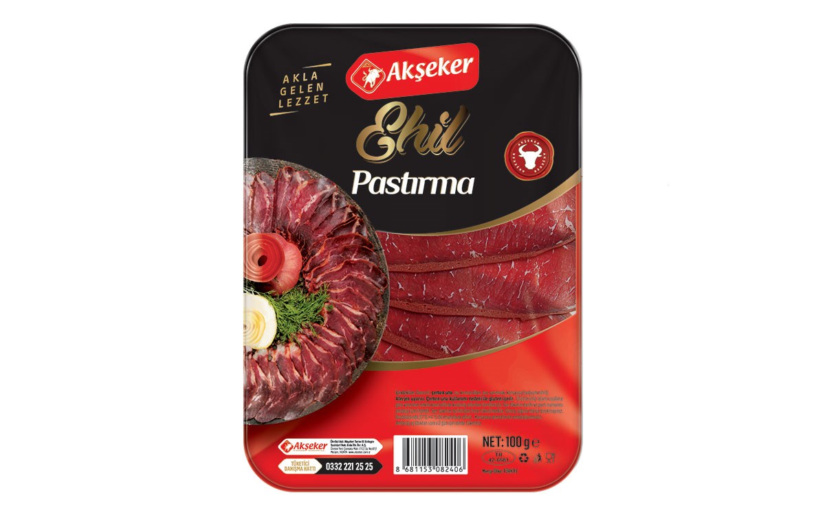Akşeker Sliced Selection Pastrami 100 g
